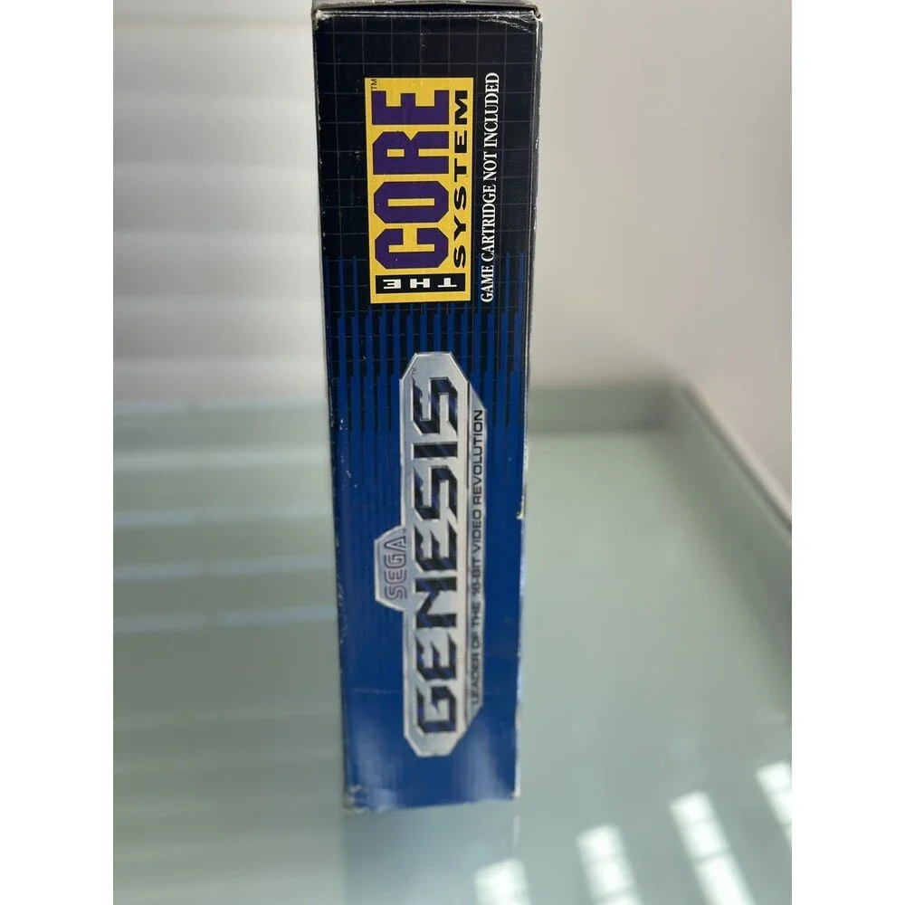 Sega Genesis Core System Console with Box and Manual See Description